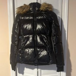 Almost New no tags S13 Women's Kylie Down Puffer Jacket with Faux Fur Hood